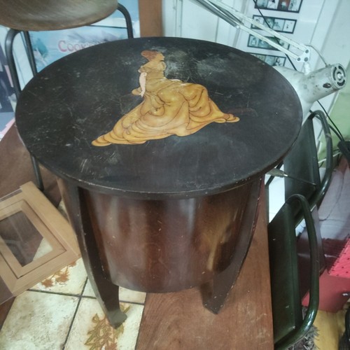 Antique marquetry inlaid l - marquetry,
