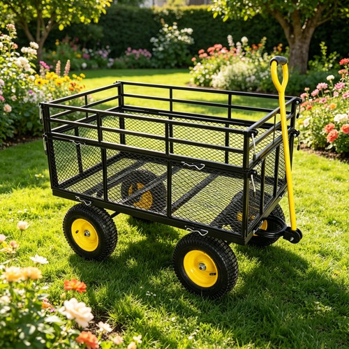 Heavy duty utility wagon cart - wagon,