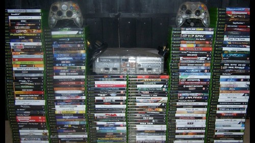 Original xbox games - games,, cables