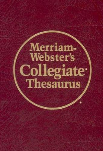 Merriam webster collegiate - merriam-webster's,