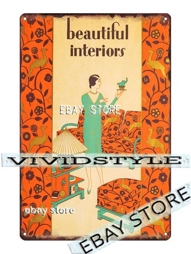 Tin sign 1928 - tin, beautiful