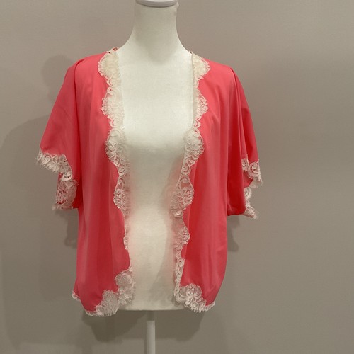 Shadowline peignoir nylon lace - peignoir,