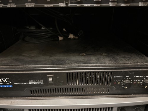 Qsc rmx 1450a channel stereo - rmx, 2-channel