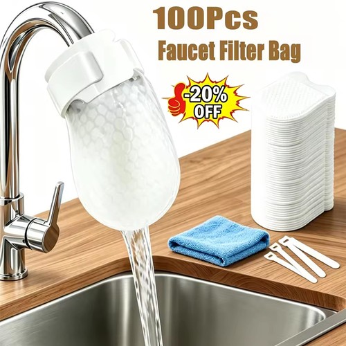 100pcs faucet filter cotton - 100pcs,