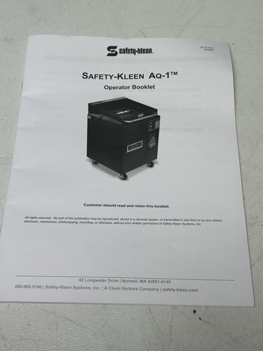 Safety kleen model sink - kleen,