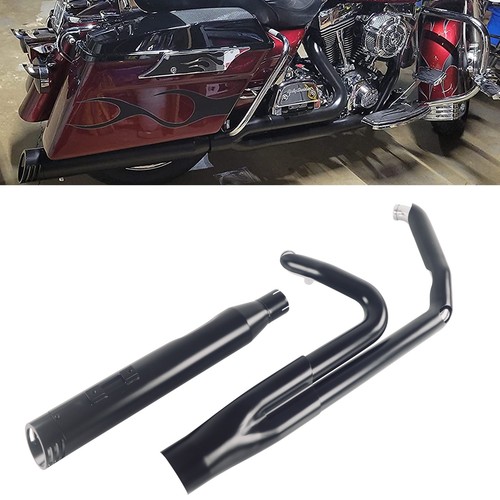 Black into exhaust pipe - into,
