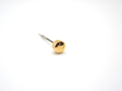 New gold plated crown logo - plated,