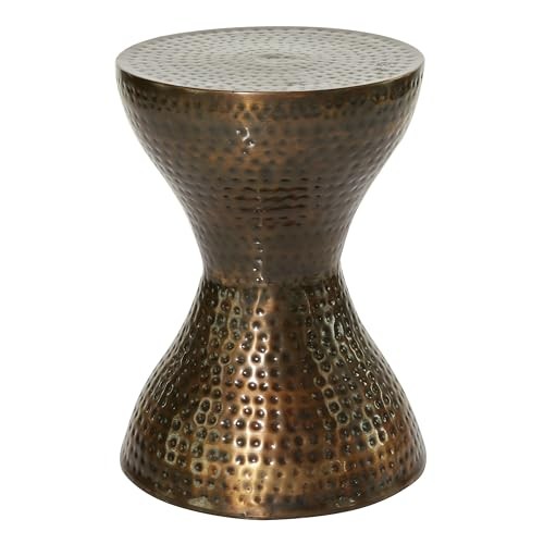 Deco metal hourglass side - 79,
