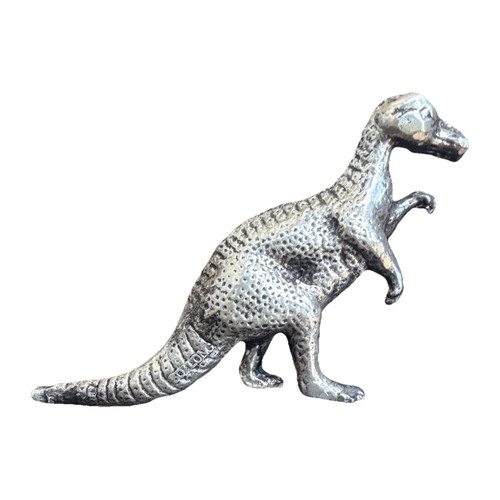 999 fine silver - .999, dinosaur