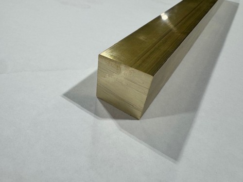 C360 square brass bar - 1",