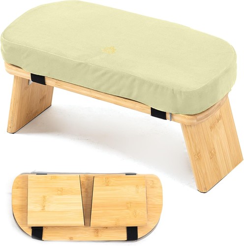 Meditation bench bamboo - meditation,