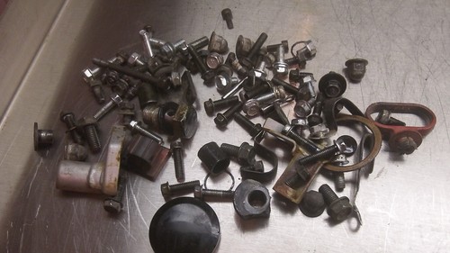 Kawasaki 500 misc bolts - misc,