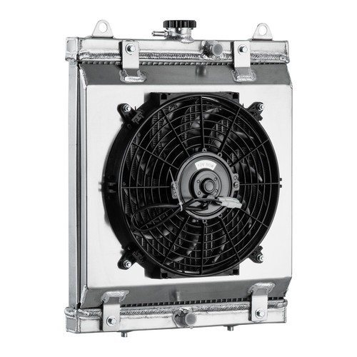 Aluminum radiator shroud - aluminum, radiator&shroud