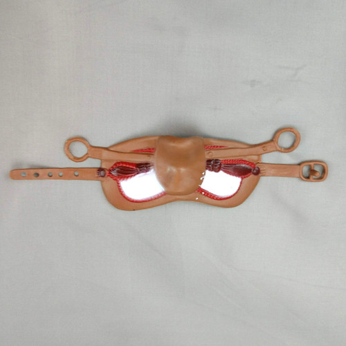 Plastic horse saddle - plastic,