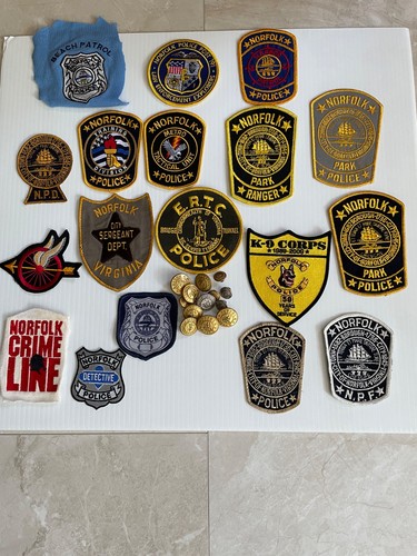 Vintage norfolk police - norfolk, va