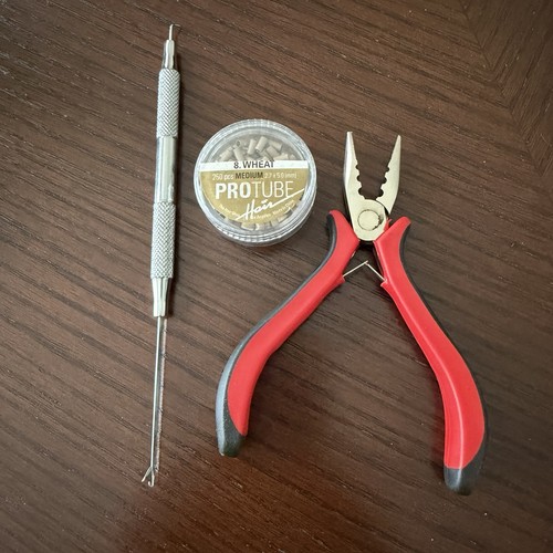Tip hair extension - i-tip, kit