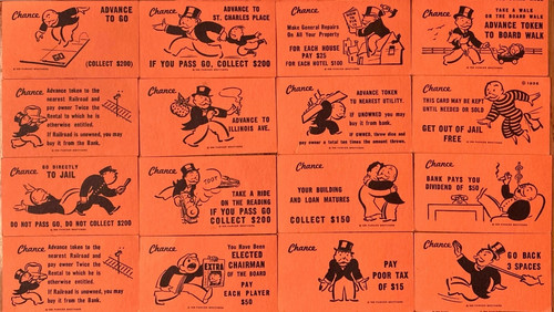 Monopoly chance cards you - monopoly,