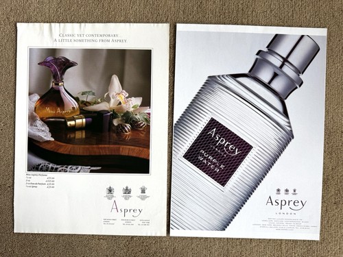 Asprey perfume ads magazine - perfume,