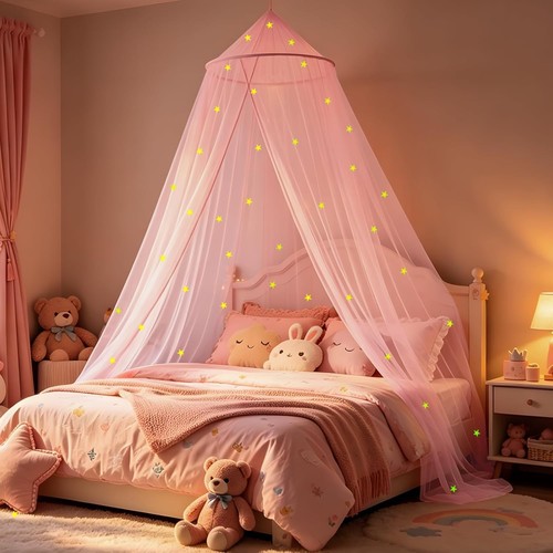 Bed canopy for girls - bed,