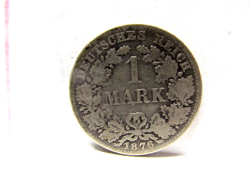 1876 silver mark germany - 1876,