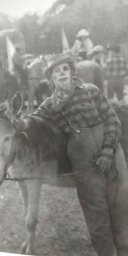 1940s vintage rodeo clown - 1940s,