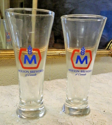 Vintage set molson - of, 2