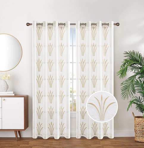 Panels set organza sheer - 2,