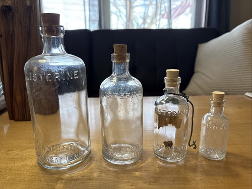 Antique listerine bottle - listerine,