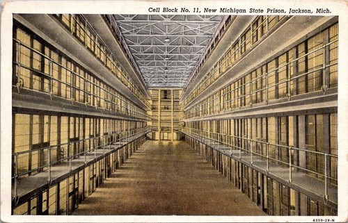 Postcard cell block - 11, new