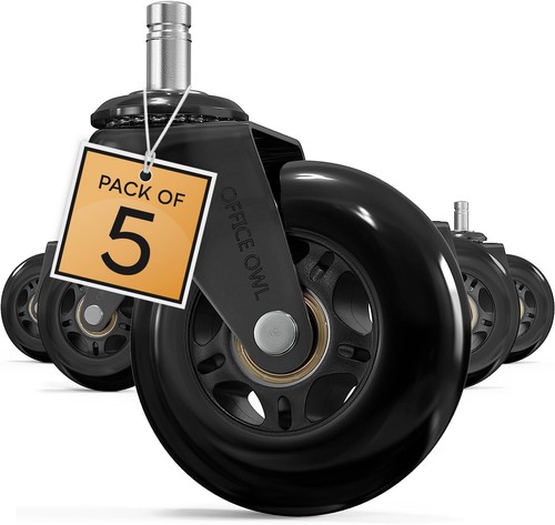 Office chair wheels set of - wheels,