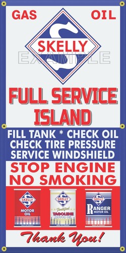 Skelly gas station full - skelly,