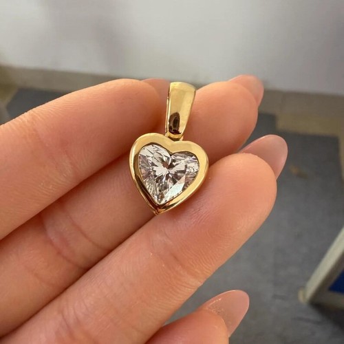 2ct heart cut lab - cut, created