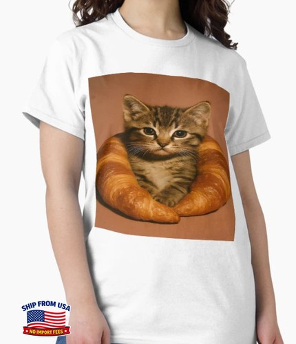 Cat bagel classic shirt - bagel,