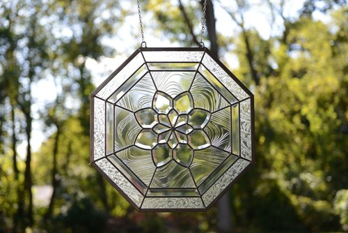 All clear stained glass - clear,