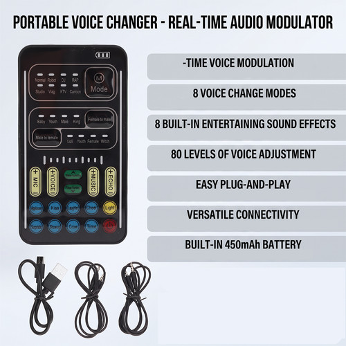 Multi voice changer device - voice,