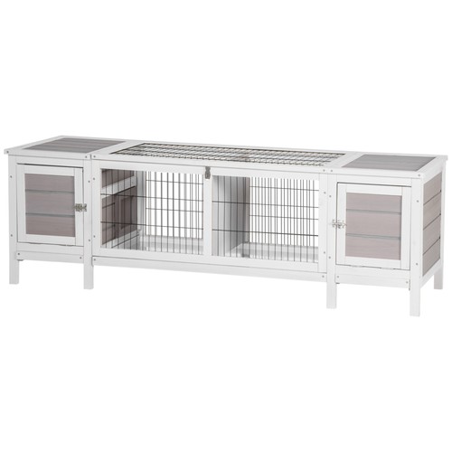 Wooden rabbit hutch - rabbit, for