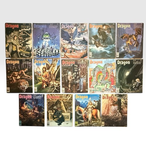 Dragon magazine issue lot - magazine, 14