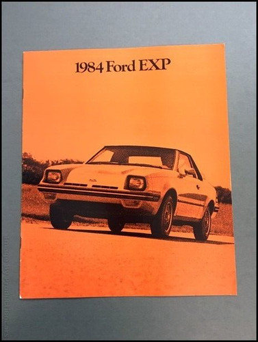 1984 ford exp page original - 1984,