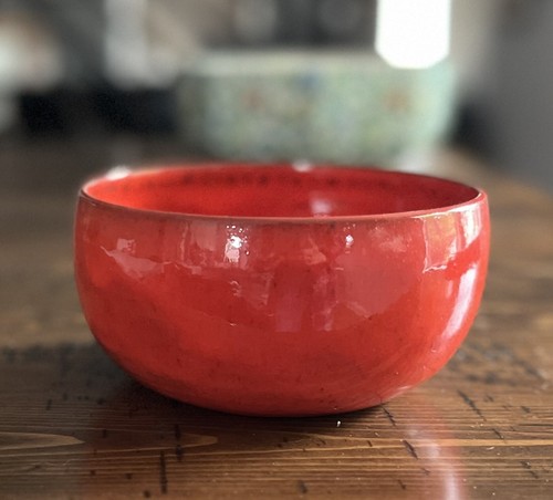 Vallauris french pottery bowl - vallauris,