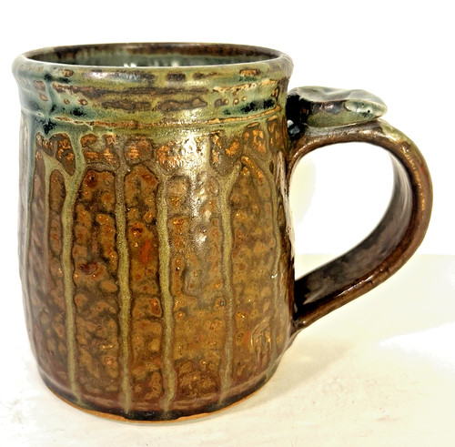 Signed studio art pottery - art,