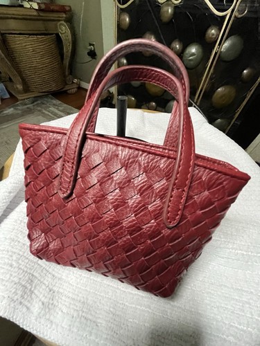 Women unique burgundy - burgundy, woven