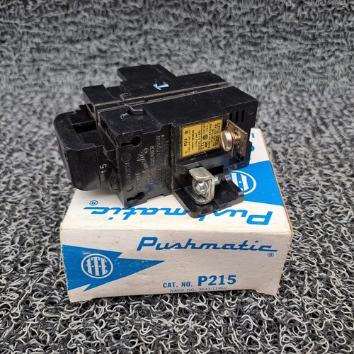 Pushmatic p215 double pole - p215, 15