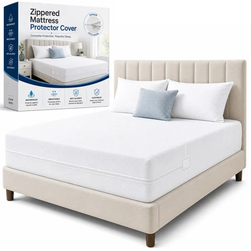 Zippered mattress encasement - zippered,