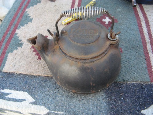 Lodge cast iron tea - cast, pot