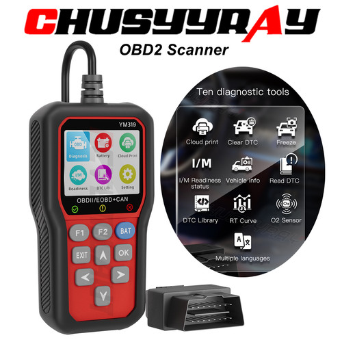 Obd2 scanner engine code - scanner,
