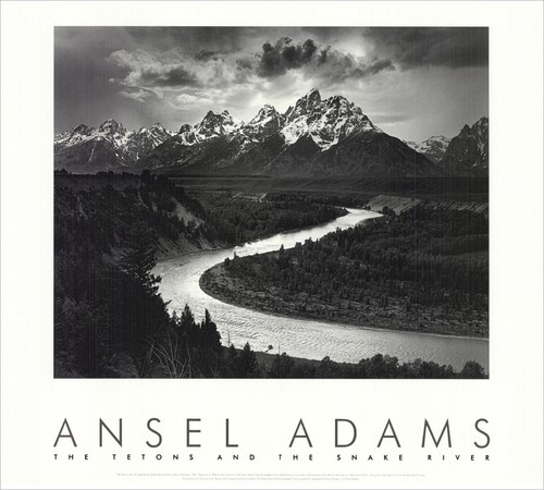 Ansel adams grand tetons and - ansel,