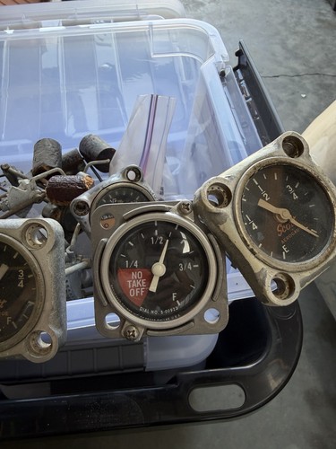 Cessna 120 140 fuel gauges - cessna, 120/140