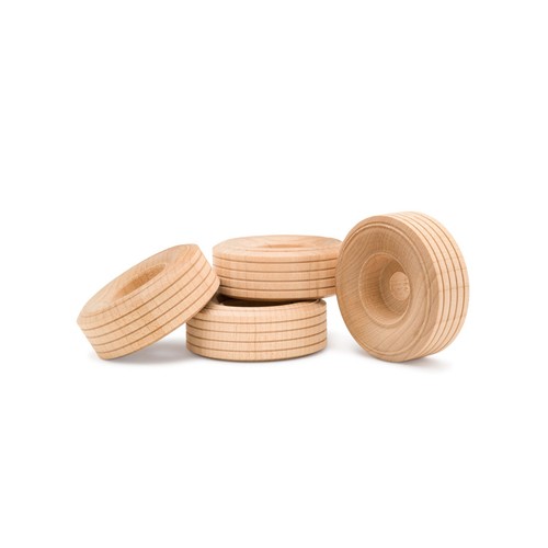 Thick treaded wooden - thick,