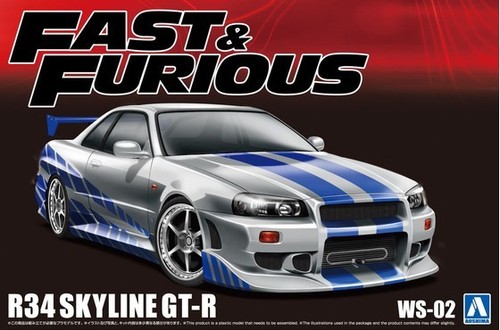 Aoshima fast furious - 1/24,