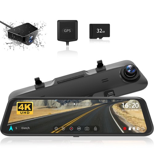 Wolfbox dual mirror dash - wolfbox,